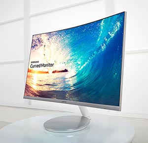 Globaltechmagazine Samsung Curved Monitor